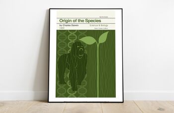 Charles Darwin - Origine de l'espèce - 11X14" Premium Art Print 2