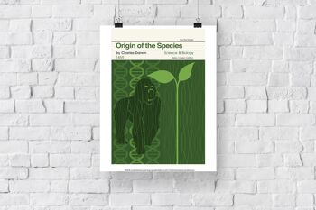 Charles Darwin - Origine de l'espèce - 11X14" Premium Art Print 3