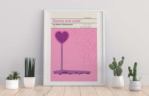 William Shakespeare- Romeo And Juliet - 11X14” Premium Art Print