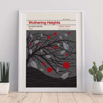 Emily Bronte – Wuthering Heights – 11 x 14 Zoll Premium-Kunstdruck