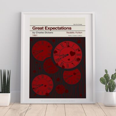 Charles Dickens- Great Expectations - 11X14” Premium Art Print