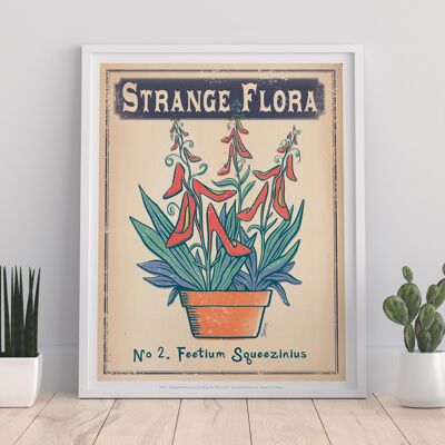 Seltsame Flora 2 – Premium-Kunstdruck im Format 11 x 14 Zoll
