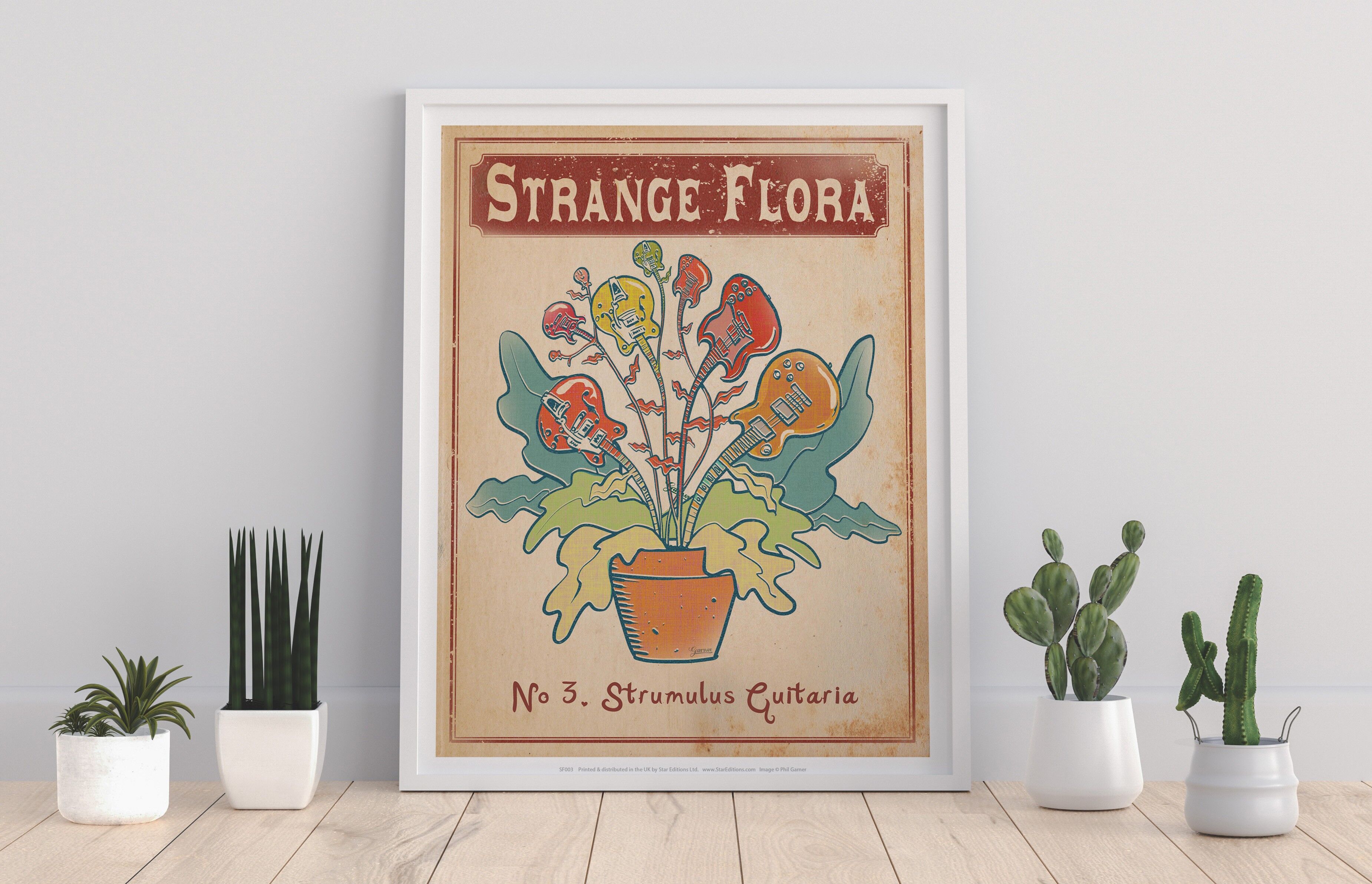 Seltsame Flora 3 – Premium-Kunstdruck im Format 11 x 14 Zoll