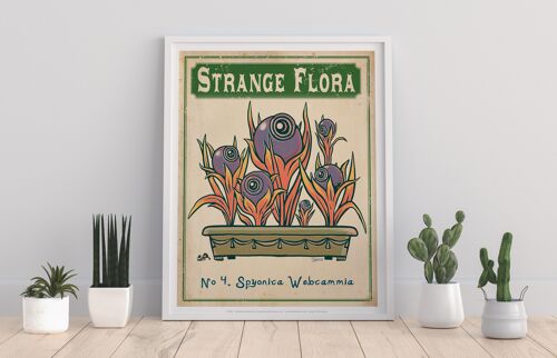 Strange Flora 4 - 11X14” Premium Art Print