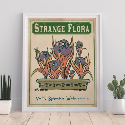 Seltsame Flora 4 – Premium-Kunstdruck im Format 11 x 14 Zoll