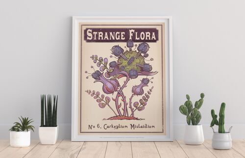 Strange Flora 6 - 11X14” Premium Art Print