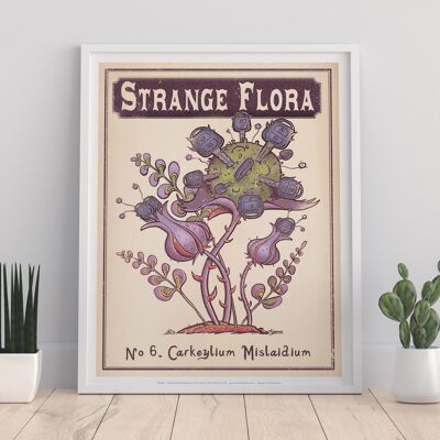 Strange Flora 6 - 11X14” Premium Art Print