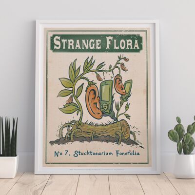 Strange Flora 7 - 11X14" Stampa d'arte premium