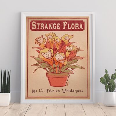 Seltsame Flora 11 – 11 x 14 Zoll Premium-Kunstdruck