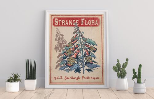 Strange Flora 13 - 11X14” Premium Art Print