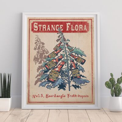 Strange Flora 13 - 11X14” Premium Art Print