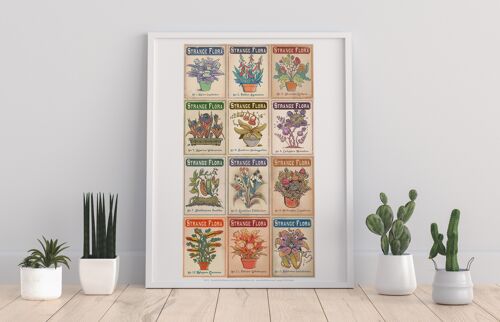 Strange Flora Collection - 11X14” Premium Art Print