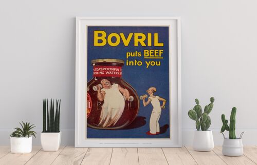 Bovril Puts Beef Into You - 11X14” Premium Art Print