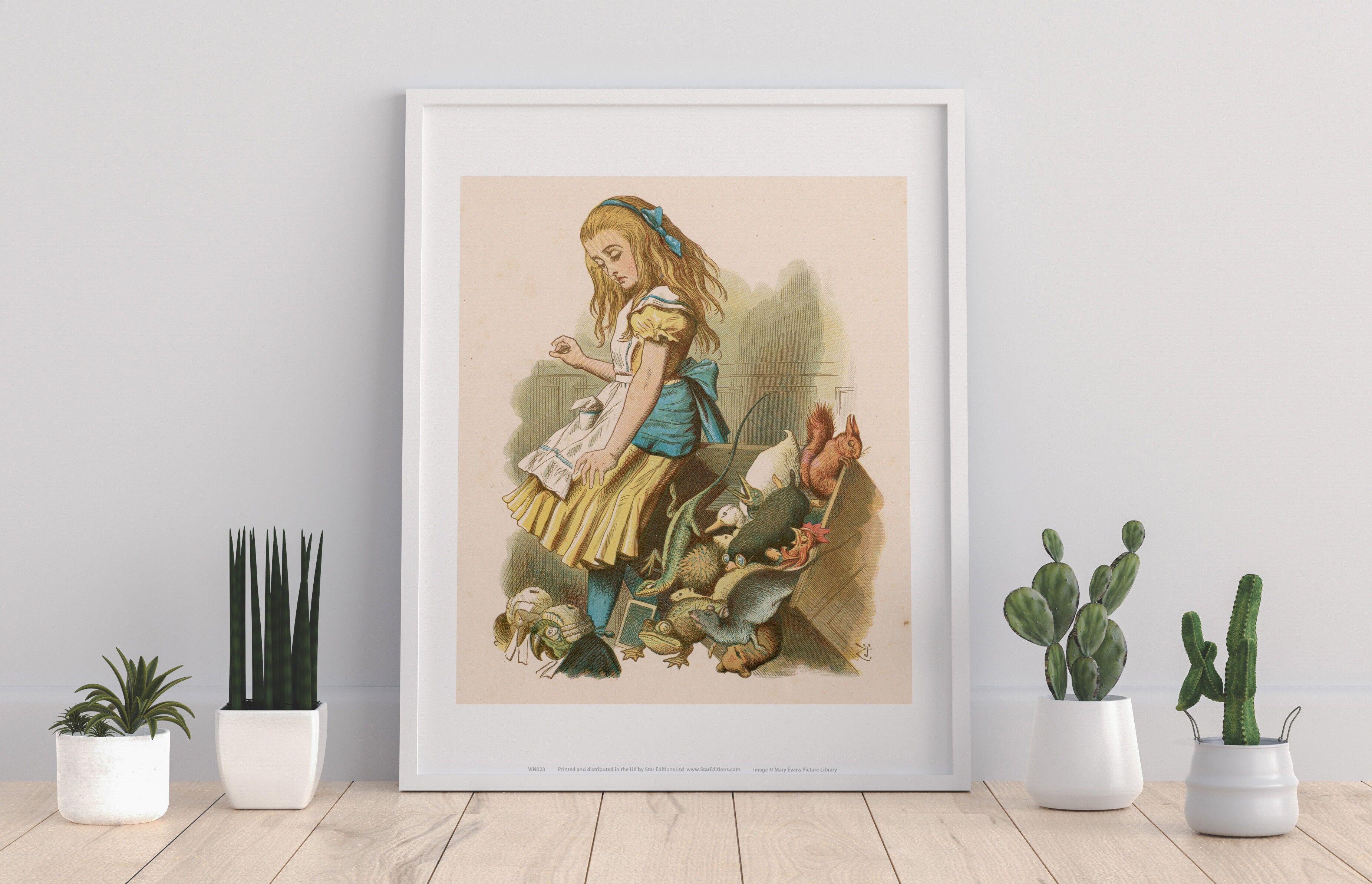 Alice im Wunderland, Jury – 11 x 14 Zoll Premium-Kunstdruck