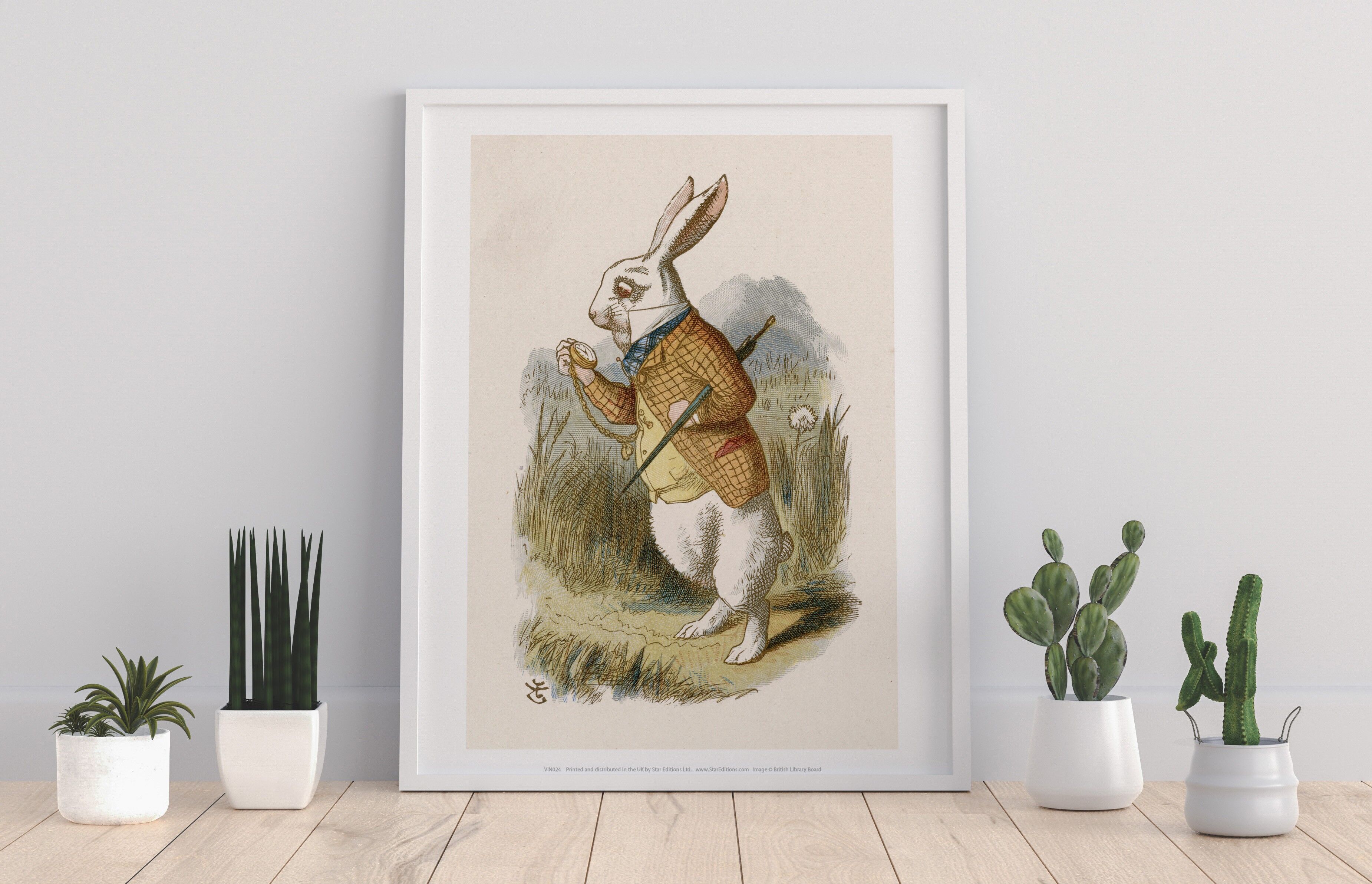 Buy wholesale WHITE RABBIT 1865 Art Print