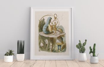 Alice au pays des merveilles, Caterpillar - 11X14" Premium Art Print 1