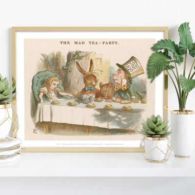 The Mad Tea-Party. - 11X14” Premium Art Print