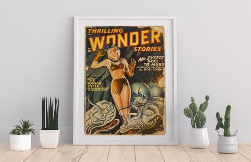 Thrilling Wonder Stories - 11X14” Premium Art Print
