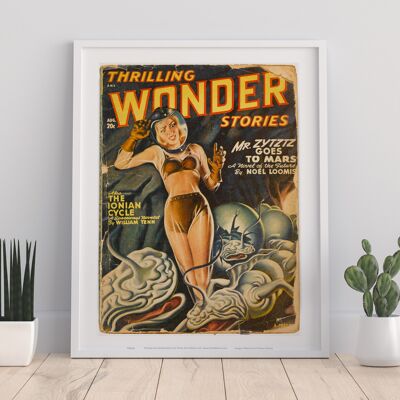 Thrilling Wonder Stories - 11X14" Premium Art Print