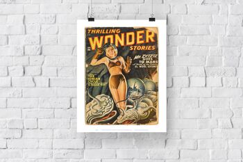 Thrilling Wonder Stories - 11X14" Premium Art Print 3