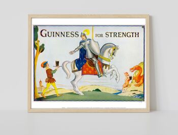 Guinness pour la force - 11X14" Premium Art Print 2