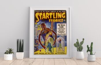 Un roman du futur complet dans ce numéro !, Starling Stories, The Black Flame - 11X14" Premium Art Print 1