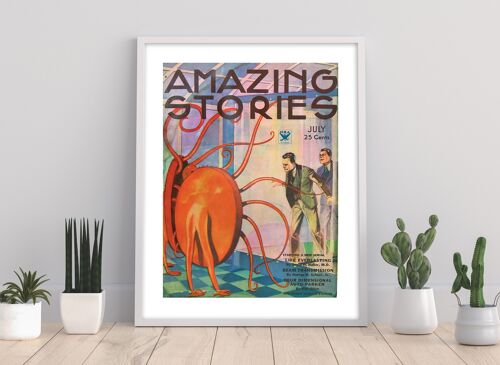 Amazing Stories By Geroge H. Scheer, Jr - 11X14” Premium Art Print