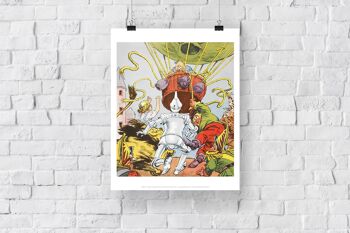 Gardien de la porte, Lion, Tin Man, Dorothy, Scare Crow, Hot Air Baloon, Wizard Of Oz - 11X14" Premium Art Print 3