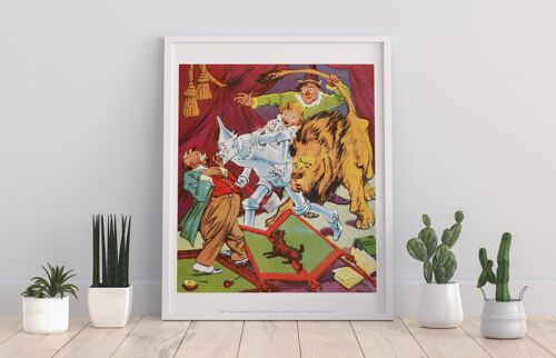 Wizard Of Oz, Tinamn, Lion, Dorothy, Scarecrow, Toto, Print - 11X14” Premium Art Print