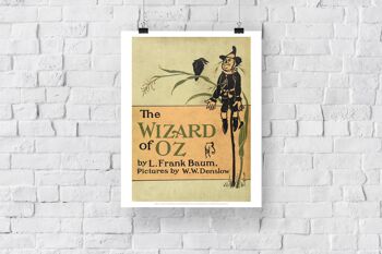 Le Magicien d'Oz, par L.Frank Baum. Photos de W.W. Denslow, Scrow, Scarecrow, Green - 11X14" Premium Art Print 3