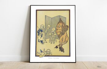 Dorothy, Toto, Épouvantail, Tin Man, Magicien d'Oz, Lion, Exactement ! Je suis Humbug - 11X14" Premium Art Print 2