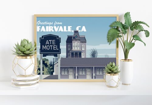 Film Poster - Bates Motel - Day Time - 11X14” Premium Art Print