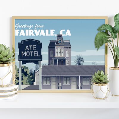Film Poster - Bates Motel - Day Time - 11X14” Premium Art Print