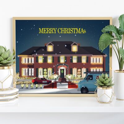 Filmposter – Lonely Christmas – Premium-Kunstdruck im Format 11 x 14 Zoll
