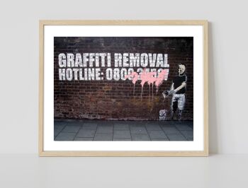 Graffiti Art - Enlèvement - 11X14" Premium Art Print 2
