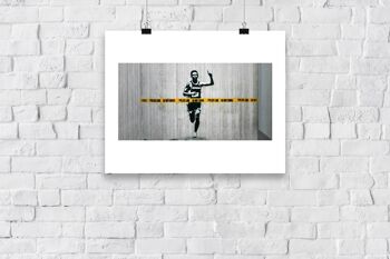 Graffiti Art - Ne pas traverser - 11X14" Premium Art Print 3