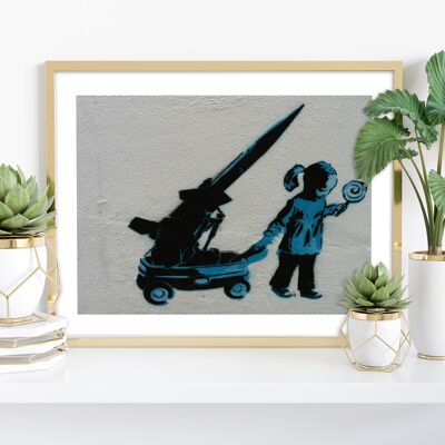 Toy Missile - 11X14” Premium Art Print