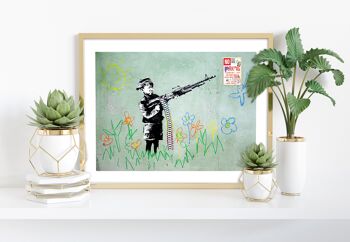 Enfant en guerre - 11X14" Premium Art Print 1