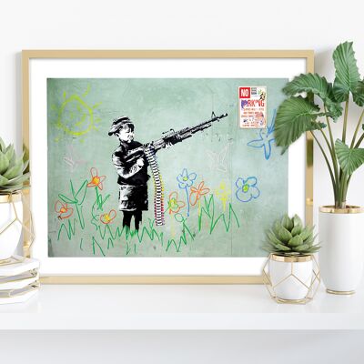 Child At War - 11X14” Premium Art Print