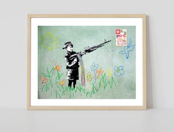 Enfant en guerre - 11X14" Premium Art Print 2