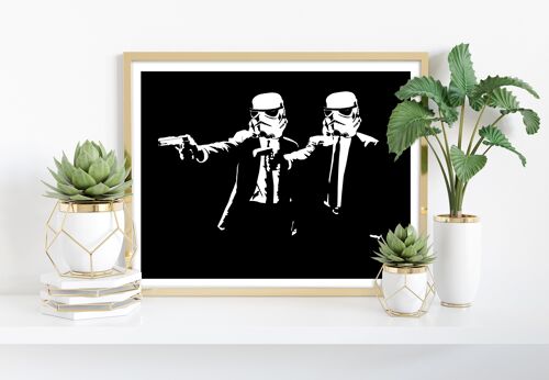 Pulp Fiction Storm Troopers - 11X14” Premium Art Print