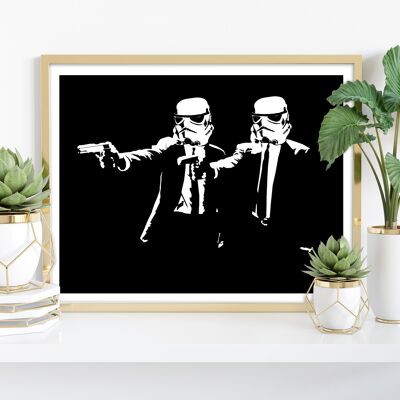 Pulp Fiction Storm Troopers - 11X14” Premium Art Print