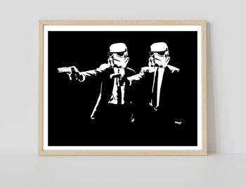 Pulp Fiction Storm Troopers - 11X14" Premium Art Print 2