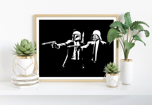 Pulp Fiction X Star Wars - 11X14” Premium Art Print