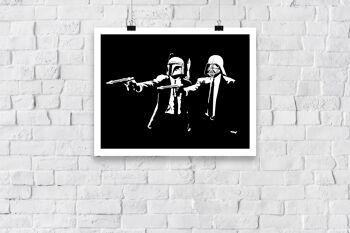 Pulp Fiction X Star Wars - Impression d'Art Premium 11X14" 3