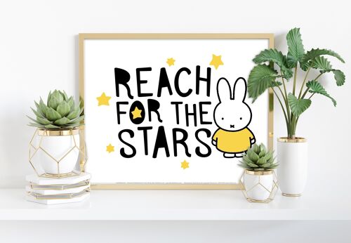 Miffy - Reach For The Stars - 11X14” Premium Art Print