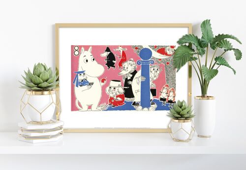 8 Moomin - 11X14” Premium Art Print