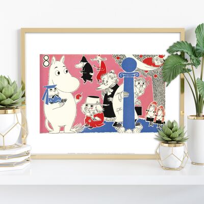 8 Moomin - 11X14” Premium Art Print