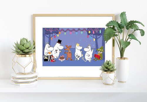 Moomin Party - 11X14” Premium Art Print
