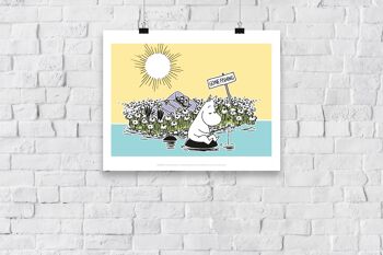 Moomin parti à la pêche - 11X14" Premium Art Print 3